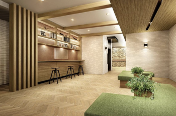 ウェルブライト糸島中央　コミュニティホール（Wi-Fi完備）完成予想図