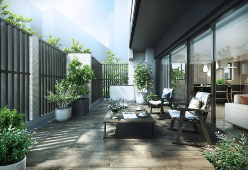 ファイル:クリオ学芸大学ザ・クラシック テラス完成予想図（Dタイプ）.png