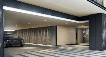 ザ・パークハウス 千代田六番町　エントエランス完成予想図