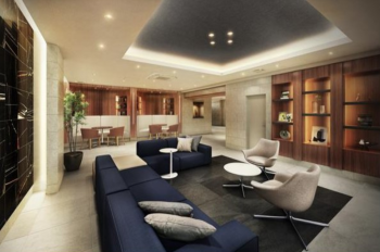 ザ・府中レジデンス　ラウンジ完成予想CG