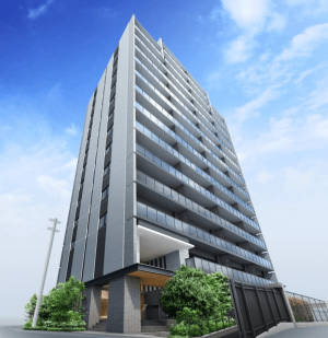 シティハウス高岳レジデンス　外観完成予想図1