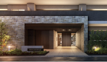 プレサンス ロジェ 香芝五位堂　エントエランスアプローチ完成予想図