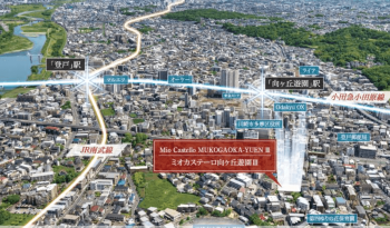 ミオカステーロ向ヶ丘遊園III　周辺写真CG合成