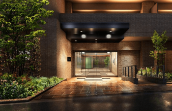 ルピアコートふじみ野フィオーレ　エントエランスアプローチ完成予想図 (1)