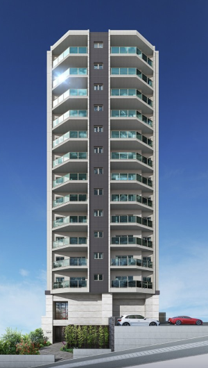 レジデンシャル島瀬ハーバービュー　外観完成予想CG