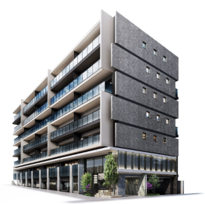 クリオ横濱センター北セントラルアベニュー　外観完成予想図