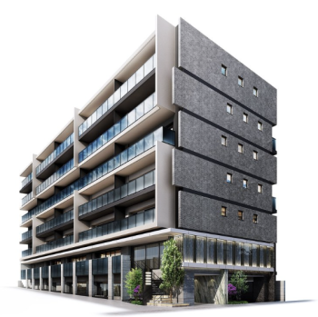 クリオ横濱センター北セントラルアベニュー　外観完成予想図