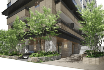 ブライトクロス博多　エントランス（SOUTH）完成予想図