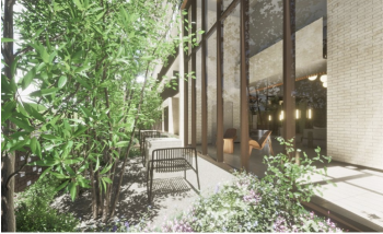 ブランズシティ東岸和田　アウトドアリビング完成予想CG