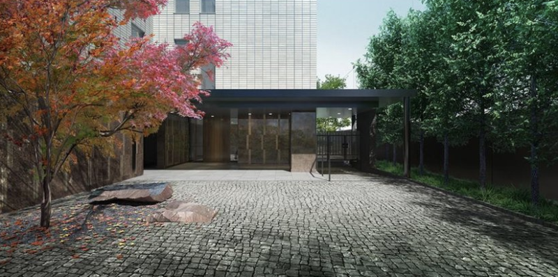 ファイル:ウエリス市谷加賀町 エントランス完成予想CG.png