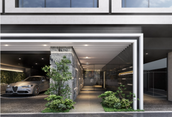 クリオ横濱元町通りザ・グラン　エントエランスアプローチ完成予想図