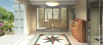 グランファーレ札幌山鼻レガリア　エントランスホール完成予想図