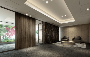 ディアナコートたまプラーザ　エントエランスホール完成予想図