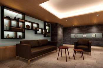 ルフォン北綾瀬 シエルフォート　アートラウンジ完成予想CG