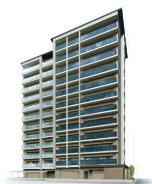 ワコーレ姫路ディアプレイス　外観完成予想図1