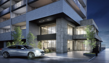 ヴェルディ・ザ・タワー呉　エントエランスアプローチ完成予想図