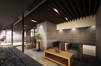 アルファステイツ東那珂　エントランスホール完成予想図