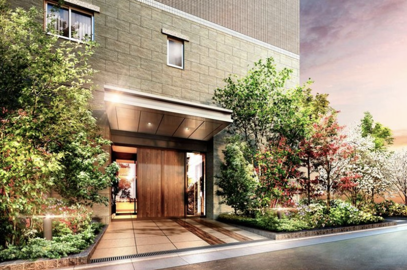 ファイル:アービング荒本 駅前通り エントランスアプローチ完成予想CG.png