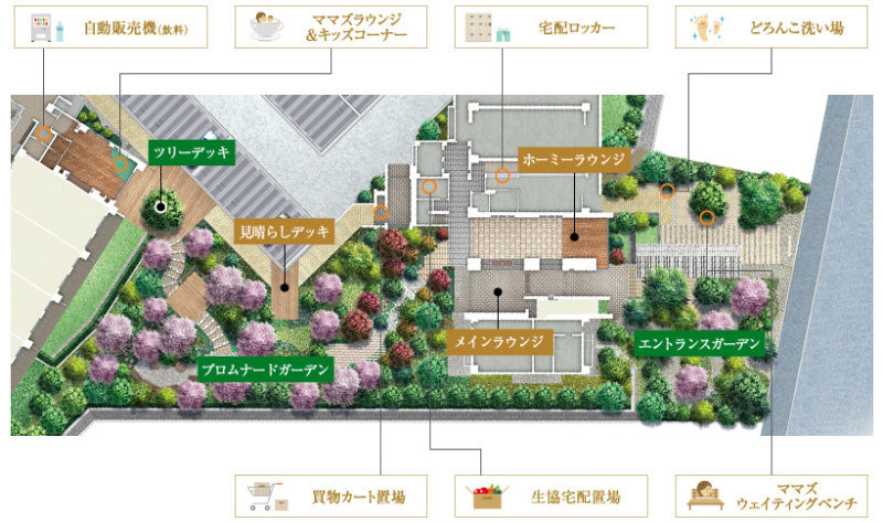 ファイル:オハナ 北習志野敷地配置図.jpg