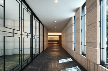 グランフォーレ春日原駅前レジデンス　エントエランスホール完成予想図