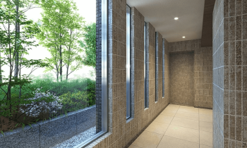 ザ・パークハウス 自由が丘フロント　エレベーターホール完成予想図