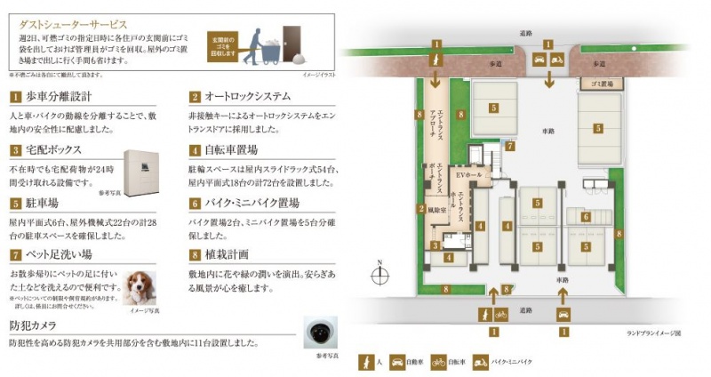 ファイル:プレサンス ロジェ 本陣駅前敷地配置図.JPG