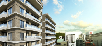 プレミスト松山二番町　外観完成予想図