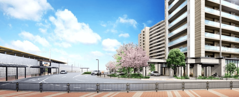 ファイル:ライオンズ茨木総持寺ステーショングラン 外観完成予想図.png