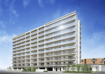 リアラス明石西新町　外観完成予想図