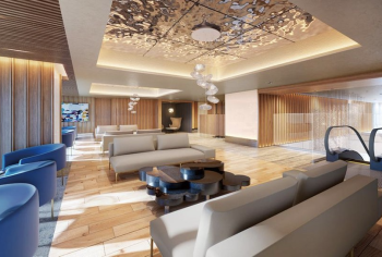 Brillia（ブリリア）Tower 浅草柳橋　メインラウンジ完成予想CG