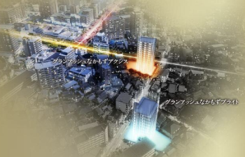 グランアッシュなかもずアクシス＆ブライト　周辺写真CG合成