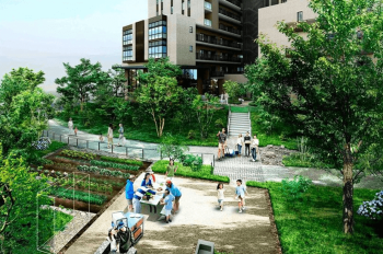 グレーシア横浜十日市場　バーベキューコーナー完成予想CG