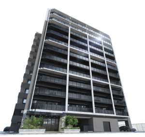 サンパーク佐伯駅前レジデンス　外観完成予想図