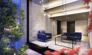 サンパーク唐津駅南レジデンス　エントランスラウンジ完成予想図