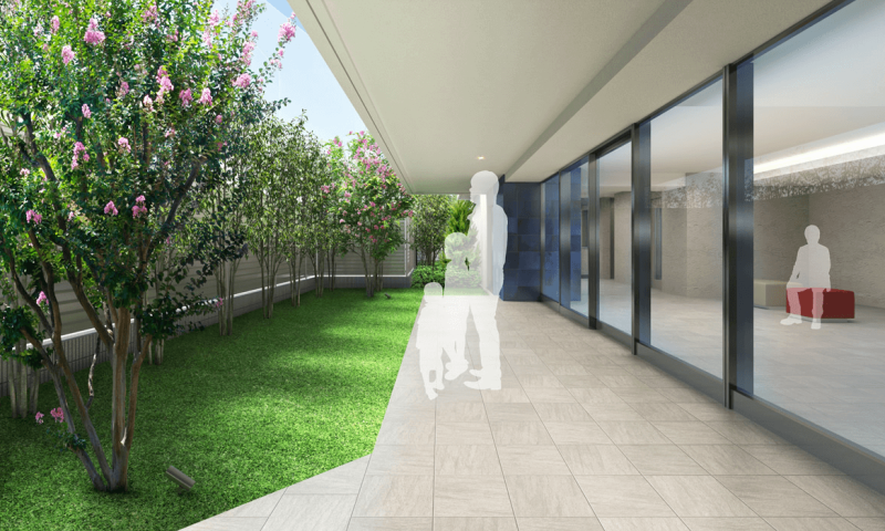 ファイル:ワコーレ西宮市 駅3分プロジェクト 中庭完成予想図.png