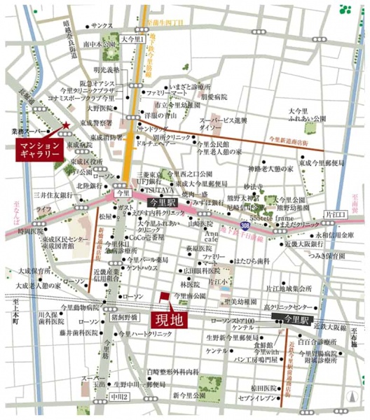 ファイル:現地案内図 大今里南161003.jpg