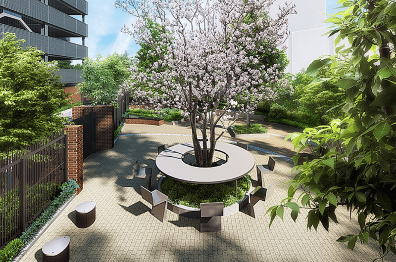 ファイル:（仮称）ノリタケの森地区計画プロジェクト オーナーズガーデン完成予想CG.png