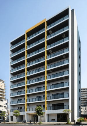 アンベリール本厚木　外観1（2021年7月撮影）