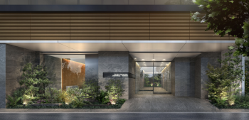 クリオ浅草セントラルマークス　エントランスアプローチ完成予想図