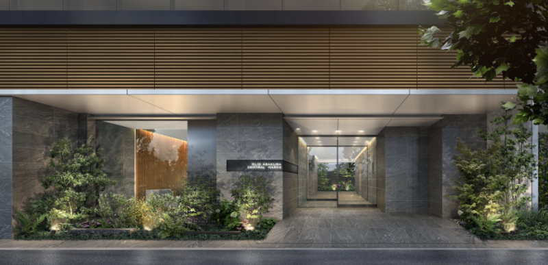 ファイル:クリオ浅草セントラルマークス エントランスアプローチ完成予想図.png