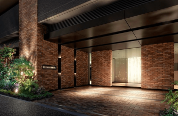 クレヴィア西葛西　エントエランスアプローチ完成予想図