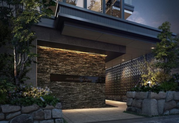 グランドメゾンThe本山　エントランス完成予想CG