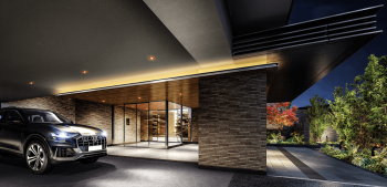 デュオヒルズ八戸ザ レジデンス　エントエランス完成予想図