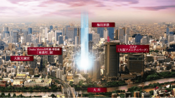 プレサンス ロジェ 大阪南森町　周辺写真CG合成