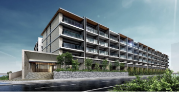 レーベン鶴岡 GRAN MARK TERRACE　外観完成予想図