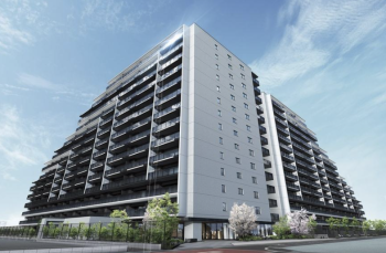 （仮称）ローレルスクエア四日市富田　外観完成予想図