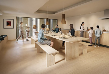 GREEN TOKYO PROJECT　パーティールーム完成予想CG