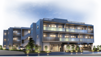 アージョ逗子　外観完成予想図3