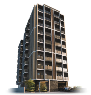 イノバス大濠公園　外観完成予想図