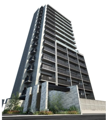 サーパス伏石中央公園南　外観完成予想図1